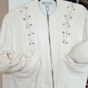 Womens %100 cotton Bomber jacket